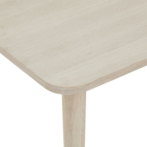 Rectangular Coffee Table Nyborg 125x70 - White Oil
